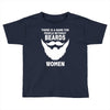 funny beards printed Toddler T-shirt