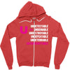 U=U Undetectable = Untransmittable Zipper Hoodie