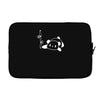 panda flat out with bamboo Laptop sleeve