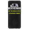 i am not a weatherman but you should expect a few inches funny Samsung Galaxy S8 Plus