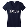 city of davis Women's V-Neck T-Shirt