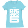 big hero logo Ladies Fitted T-Shirt