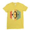 vintage sagittarius Ladies Fitted T-Shirt