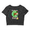 my boxer is my baby1 Crop Top