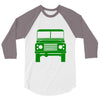 defender land rover 3/4 Sleeve Shirt