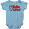 buy me a shot i'm tying the knot cute Baby Onesie