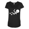 baby skeleton Maternity Scoop Neck T-shirt