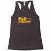 pac to the future Racerback Tank