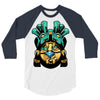 warrior aztec 3/4 Sleeve Shirt