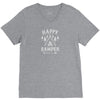 happy camping V-Neck Tee