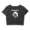 football world cup legend retro Crop Top