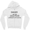 coffee my be hostile before morning Zipper Hoodie