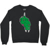 rude zombie Crewneck Sweatshirt