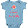feed me a donut Baby Bodysuit