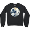 the great wave off sound Crewneck Sweatshirt