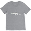 banksy style ak47 art   funny V-Neck Tee