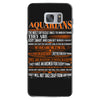 Aquarians Difficult Ones To Understand Zodiac Tees Samsung Galaxy S7