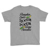 pumpkin spice hocus pocus and cozy sweaters Youth Tee