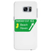 gps logo free exit 63 beach haven Samsung Galaxy S7 Edge