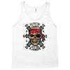pirate zombie skull Tank Top