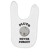 pluto never forget Baby Bibs