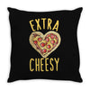 extra cheesy Throw Pillow