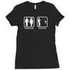 fishing   problem solved Ladies Fitted T-Shirt