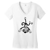 monkey Women's V-Neck T-Shirt