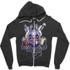 the god of creative juices Zipper Hoodie