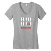 Be Yourself Women's V-Neck T-Shirt