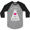 you abducted my heart 3/4 Sleeve Shirt