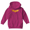 Batman Gold Logo Youth Hoodie