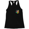Flower Pocket Racerback Tank