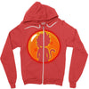 Kid Goku Saiyan With Dragon Ball 4 Star Zipper Hoodie
