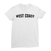 west coast Ladies Fitted T-Shirt