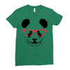 cool panda Ladies Fitted T-Shirt