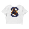 skull rider Crop Top