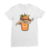 pupkin spice latte Ladies Fitted T-Shirt