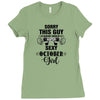 sorry this guy is already taken by a super sexy  october girl Ladies Fitted T-Shirt