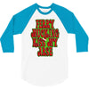 funny ferry mucking christmas, ideal gift or christmas present. 3/4 Sleeve Shirt