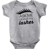 my lashes Baby Bodysuit