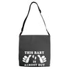 This Baby is Almost Out Adjustable Strap Totes