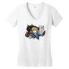 hylian selfie Women's V-Neck T-Shirt