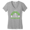 golfing dad much cooler Women's V-Neck T-Shirt