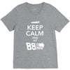keep calm and hit 88 mph time travel V-Neck Tee