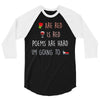 are red is red 3/4 Sleeve Shirt