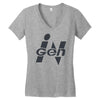 Gen Women's V-Neck T-Shirt