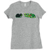 tortoise caught Ladies Fitted T-Shirt