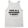 This is a Designer T-Shirt Tank Top