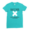 duct tape Ladies Fitted T-Shirt